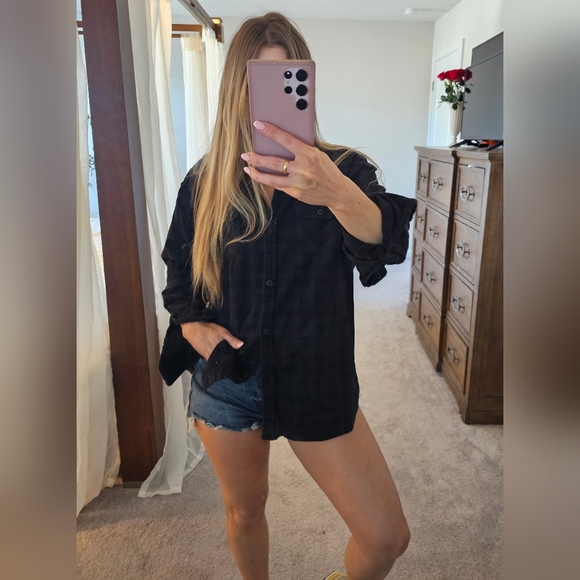 Harley Davidson button down shirt sz L - Picture 4 of 15